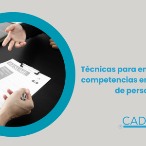 TÉCNICAS PARA ENTREVISTAS POR COMPETENCIAS EN LA SELECCIÓN DE PERSONAS